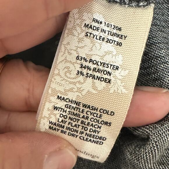 Soft Surroundings Paramour Plaid Tunic Soft Button Up Size L - Picture 4 of 7